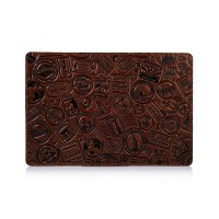 Обложка-органайзер для документов из кожи HiArt AD-01 	Let's Go Travel коньячный