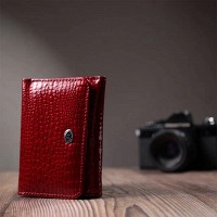 Женский лаковый кожаный кошелек ST Leather 22731 