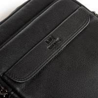 Мужская кожаная сумка через плечо BRETTON 1603-4 black