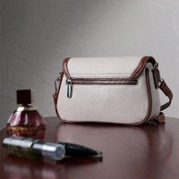 Молодежная женская кожаная сумка через плечо Vintage 22623 