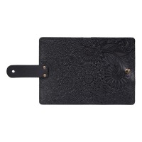 Обложка для паспорта из кожи Hi Art «Mehendi Art» PB-02/1 Shabby Night