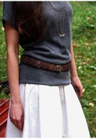 Женский бохо-ремень BlankNote Орех