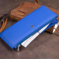 Женский кожаный кошелек ST Leather 19329 Синий