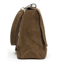 Женская замшевая сумка ALEX RAI DSWR·6A khaki