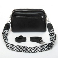 Женская кожаная сумка ALEX RAI 8960 black