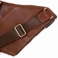 Мужская кожаная сумка через плечо Grande Pelle 11358