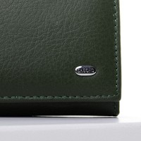 Женский кожаный кошелек Classik  DR. BOND W501-2 green