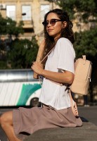 Женская сумка-рюкзак BlankNote «Kylie» крем-брюле bn-bag-22-crem-brule