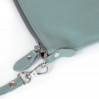 Молодежный клатч из кожи ALEX RAI 8801-2 blue