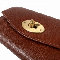Английский женский кожаный кошелек Ashwood M05 COGNAC (Коньячный)