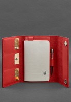 Кожаный блокнот  (софт-бук) BlankNote 5.1 красный BN-SB-5-1