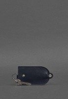 Кожаная ключница 2.0 темно-синий Краст BN-KL-2-NAVY-BLUE