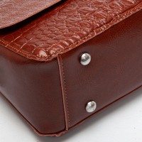 Женская кожаная сумка через плечо ALEX RAI 9346 camel