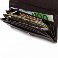 Женский кожаный кошелек  CANPELLINI 21723 