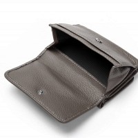 Женский кожаный кошелек Bright DR. BOND WS-403 gray