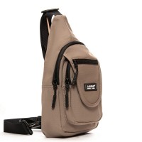 Мужская тканевая сумка-слинг Lanpad 0936 khaki бол