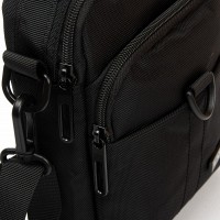 Мужская небольшая сумка через плечо и пояс Lanpad 7685 black
