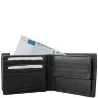 Кожаное портмоне DNK Leather DNKN1020-CCF-black