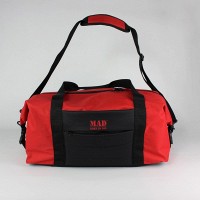 Спортивная сумка черная с красным MAD EASY SPIRIT