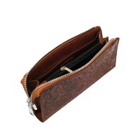 Кошелек из натуральной кожи Hi Art Mehendi Art W-01-C19-1436-T005