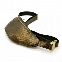 Сумка на пояс из кожи питона TARWA REP-3034-3md