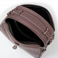 Женский молодежный кожаный клатч ALEX RAI 2906 purple