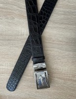 Ремень из кожи крокодила Ekzotic Leather CRB 06