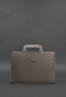 Женская кожаная сумка для ноутбука и документов BlankNote темно-бежевая BN-BAG-36-BEIGE