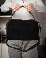 Женская замшевая сумка ALEX RAI 9148 black