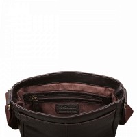 Мужская кожаная сумка Ashwood Murphy Brown (Коричневый)