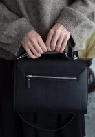 Женская кожаная сумка The Wings Classic tw-classic-black