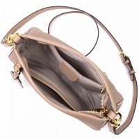 Молодежная женская кожаная сумка через плечо Vintage 22632 