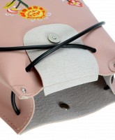 Женская розовая сумочка из кожи TRAUM 7203-51