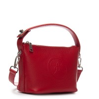 Женская кожаная сумка ALEX RAI 93056 red