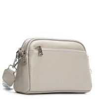 Женская кожаная сумка ALEX RAI 8960 beige