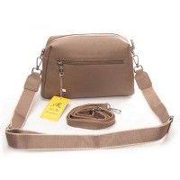 Женская кожаная сумка ALEX RAI 99122 khaki