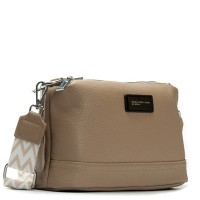 Женский молодежный кожаный клатч ALEX RAI 29012 beige