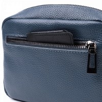 Молодежная женская кожаная сумка через плечо Vintage 22636 