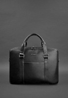 Кожаная сумка для ноутбука и документов BlankNote черная BN-BAG-37-G