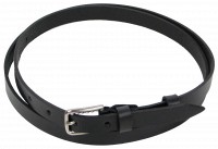 Женский узкий кожаный ремень Skipper 1484-15