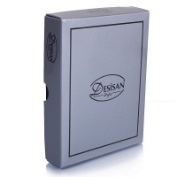 Мужской коричневый кожаный кошелек DESISAN SHI069-19