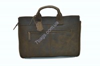 Мужская кожаная коричневая сумка-портфель TARWA rc-7107-1md