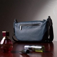 Молодежная женская кожаная сумка через плечо Vintage 22617 