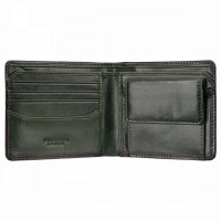 Мужской  кожаный кошелек Visconti AT60 Arthur c RFID (Burnish Green)