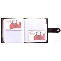 Мужская коричневая кожаная визитница DESISAN SHI210-2KR