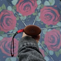 Мини зонт женский механический Fulton L501-041635 Huge Rose (Огромная роза)
