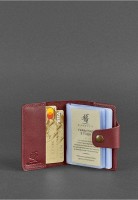 Кожаный кард-кейс BlankNote 7.1 виноград bn-kk-7-1-vin