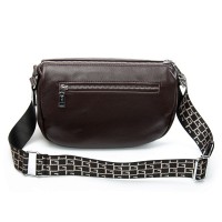 Женская кожаная сумка классическая ALEX RAI 93038 brown