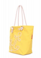 Летняя тканевая сумка POOLPARTY anchor-oxford-yellow