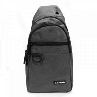 Мужская тканевая сумка-слинг Lanpad 82076 gray